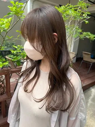 ロング カラー コバヤシ タイジュのヘアスタイル