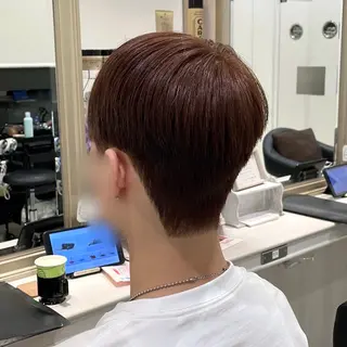 ショート カラー パーマ ヘアアレンジ メンズ パク・ボミン小野リエ 韓国ハーフ🦊のその他イメージ