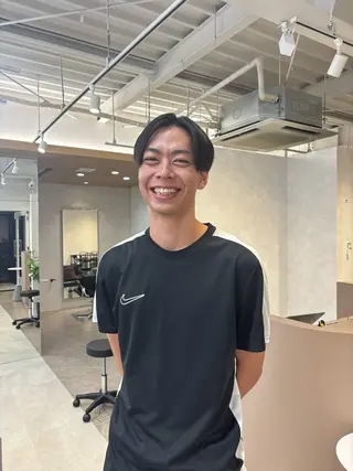 メンズ yoshino /ナチュラル縮毛のヘアスタイル