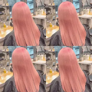 ロング カラー 横浜/ハイトーン 🤍Yoshikiのヘアスタイル