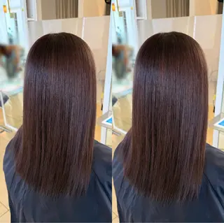 ロング カラー 🌷🪽ྀི 岡本 かおり 🪽ྀི🌷のヘアスタイル