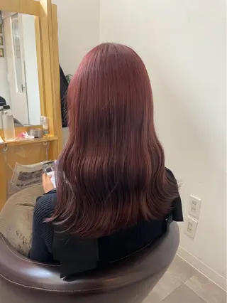 ミディアム LENA/原宿/ブリ ーチなしWカラー🌼のヘアスタイル