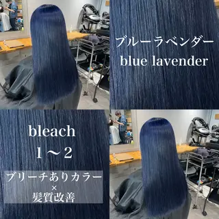 ロング ️💕淡いハイトーン 💕︎︎ひかるのヘアスタイル