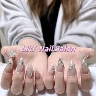 ネイル L&Y Nail🎀 思雪のネイルデザイン
