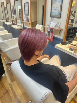 メンズ LUCIDOSTYLEBEGIN所属・赤星 奏音のヘアスタイル