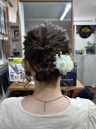 ミディアム 永澤 一輝のヘアスタイル