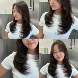 ロング 大人レイヤー/艶美髪 🇺🇸TOMONAのヘアスタイル