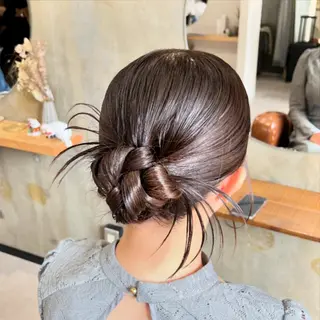 ヘアアレンジ Noele hair atelier(ノエルヘアアトリエ)所属・北上ゆい/個性派/ ナチュラルアレンジのヘアスタイル