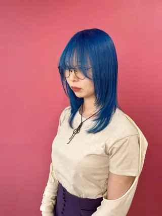 セミロング カラー force  hair所属・🫧富田 苑実🫧のヘアスタイル