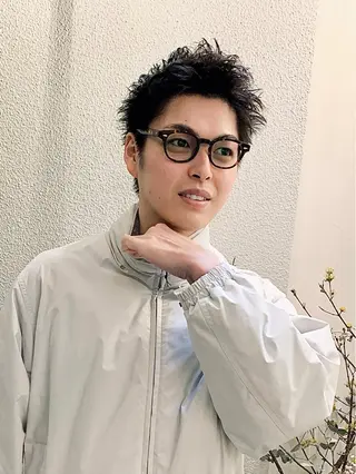 ショート メンズ off所属・【モデルさん募集！】 ✂︎小林マキトのヘアスタイル