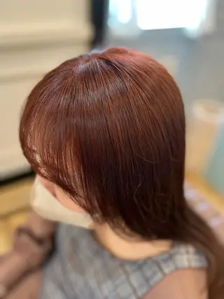 セミロング 美容室Class所属・🐰ハイトーンカラー 畠山　渡🐰のヘアスタイル