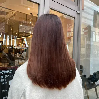 ロング カラー 野老 海音のヘアスタイル