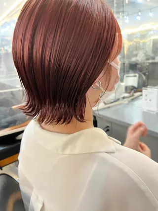 ショート カラー レイヤーカット/ 火ノ見🪡のヘアスタイル