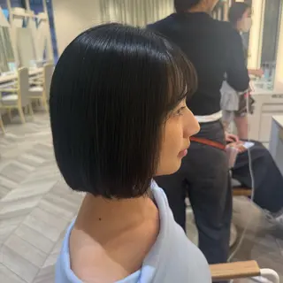 ショート 髪質改善/艶カラー 🐬Rino🌙のヘアスタイル
