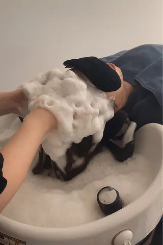 メンズ 完全個室ヘッドスパ 艶カラー🌙FUKUのヘアスタイル