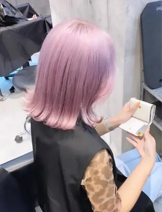 ショート カラー パーマ ヘアアレンジ メンズ キッズ ネイル マツエク・マツパ アイブロウ ハイトーンNo.1 👩🏼NaGiSaのヘアスタイル