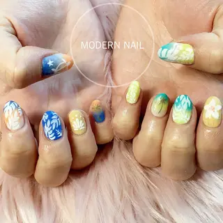 ネイル 小川 玲奈のネイルデザイン