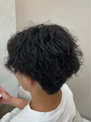 パーマ メンズ Lalu yutoのヘアスタイル