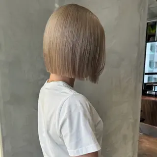 ミディアム カラー 新宿/ハイトーン /ボブ/しょうごのヘアスタイル