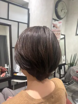 ショート 馬場 彩のヘアスタイル