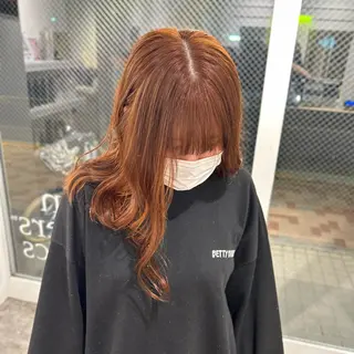 セミロング カラー はな ∕カットモデル募集中のヘアスタイル
