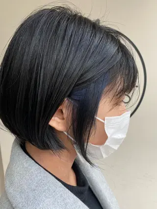 ショート カラー 川越 輝梨奈のヘアスタイル