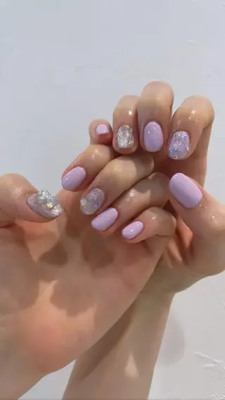 ネイル 束感まつ毛/ネイル/ LED♥KIRARAのマツエク・マツパデザイン