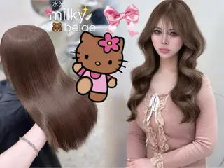 ロング カラー ワンホン🎀韓国ヘア 💞渋谷/GAKUのヘアスタイル