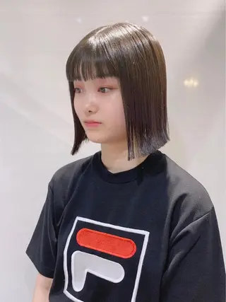 ショート カラー ヘアアレンジ As hair所属・柔らか垢抜けｶﾗｰと ｶｯﾄ🫧ASUKAのヘアスタイル