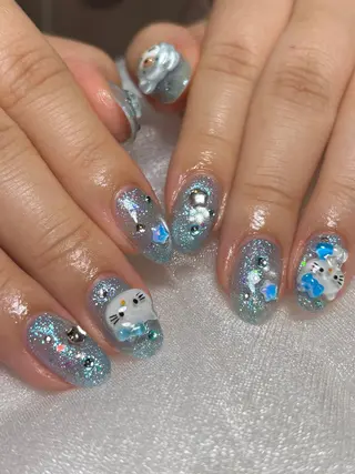 ミディアム mer natsumiのネイルデザイン