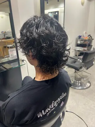 パーマ メンズ fifth神宮前 HIN★T★のヘアスタイル