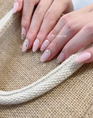 ネイル 北浦和 自爪育成ケアのネイルデザイン