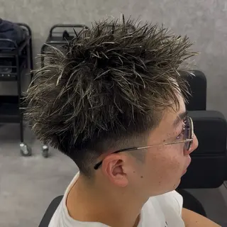 ショート カラー ヘアアレンジ メンズ 【札幌メンズ特化】 🔥RIKU🔥のヘアスタイル