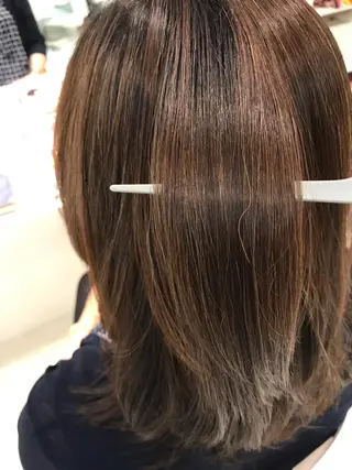 ミディアム 💎髪質改善/縮毛矯 正特化💎鈴木一寿のヘアスタイル