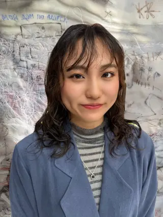 セミロング パーマ ᴘʀɪᴢᴇ 🌜 ᴀɴʀɪ 🌜のヘアスタイル