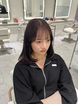 ミディアム ParveMix /石田 佳澄🩶のヘアスタイル