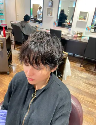 パーマ 🫧ふくだ りな 🕊のヘアスタイル