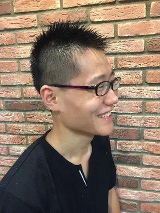 ショート 赤坂barber 古澤慶一郎【モテ髪】のヘアスタイル