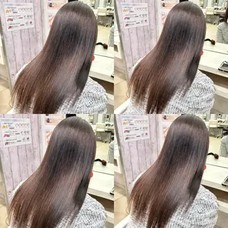 セミロング 【髪質改善カラー】 瀧田嵐士🇰🇷のヘアスタイル