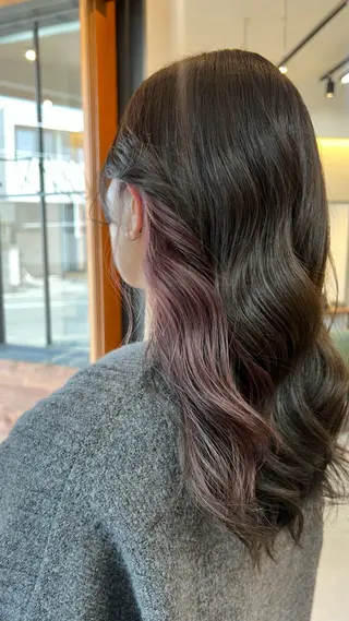 ミディアム カラー CYnTHiA所属・CYNTHiA /南庄/Kanoのヘアスタイル