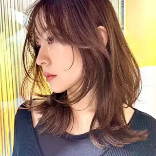 ミディアム RAF TOKYO新宿店所属・野村颯汰 カットモデル募集中のヘアスタイル