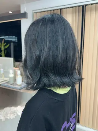 ミディアム カラー 髪質改善✨縮毛矯正 ショートボブ/ともきのヘアスタイル