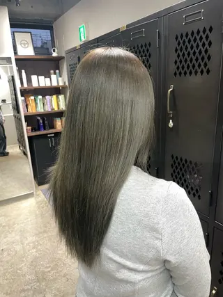 ロング カラー ブレンバイドット所属・ニュアンスカラー/ 🫧レミ(坊主)のヘアスタイル