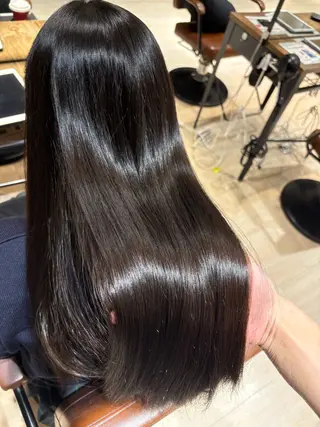 ロング 山本 忠臣のヘアスタイル