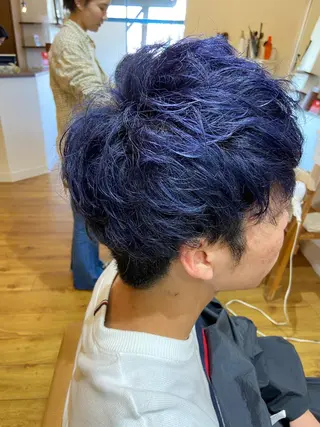 ショート カラー メンズ Hair Musee   柱店所属・topstylist 吉住 早織のヘアスタイル