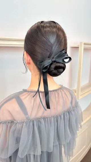 ミディアム シールエクステ✨️韓 国羽エクステ🪽和希のヘアスタイル