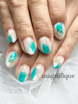 ネイル プライベートサロン マニフィークのネイルデザイン