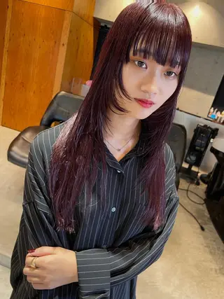 セミロング 横田 寛人のヘアスタイル