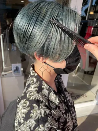 ショート 武田 清久のヘアスタイル