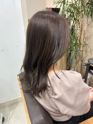 ミディアム カラー 🫧透明感カラー/ 青山瑞季🫧のヘアスタイル